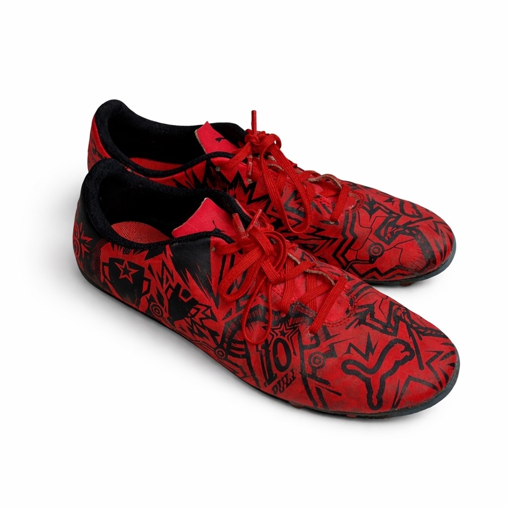 Red Puma Soccer Cleats
